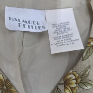 Floral Women's Top - Yellow and Green